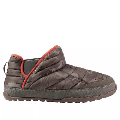 L.L. Bean Mountain Classic Boot Mens 10 Green Camo Ripstop Ankle Bootie Hawk2750