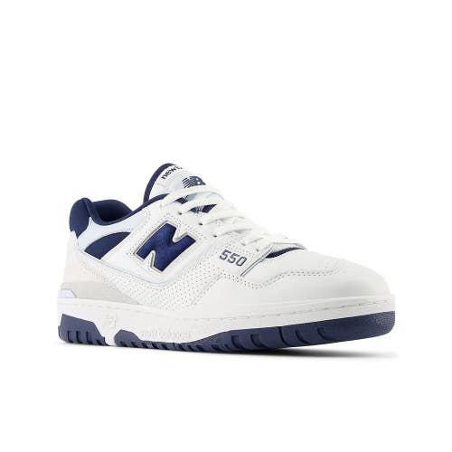 New Balance 550 BB550NQB Sneaker Mens US 10 White Leather Lifestyle Shoes MEW845