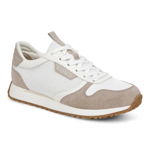 Vionic Monarch J3221L2101 Sneakers Women 9M White Suede Lifestyle Shoes Hawk2743