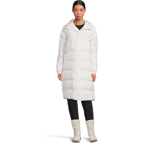 The North Face Hydrenalite Puffer Jacket Womens M White Insulated Hooded GBO2676