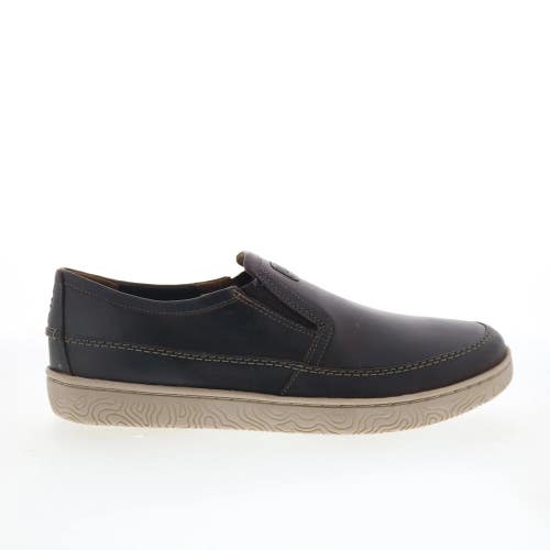 Clarks Hodson Step 26172158 Loafers Men's 8.5 Brown Leather Casual Shoes LIQ702