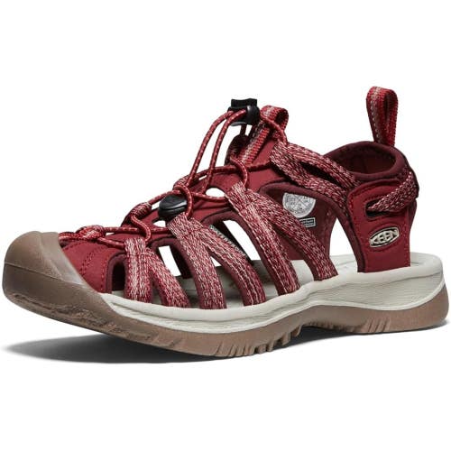 Keen Whisky Sandals Women's 5 Red Waterproof Round Toe Fisherman Outdoor ZAP2446