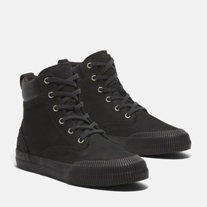 Timberland Skyla Bay 2.0 Sneakers Womens 8.5 Black Nubuck High Top Shoes RHS8336