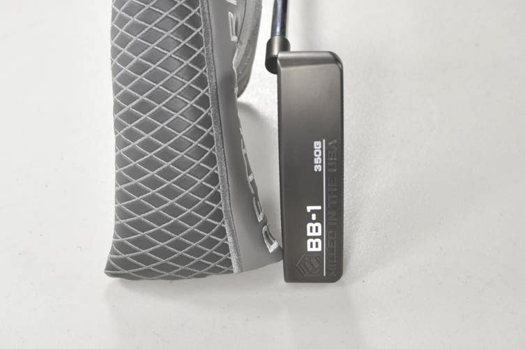 Bettinardi 2022 BB-1 Graphite Gray PVD 35" Putter RH Steel with Cover  # 217299