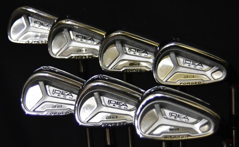 ADAMS IDEA A4 IRON SET 5-9 PW SW SHAFT: REGULAR LENGTH: (5) 38.5 IN RIGHT HANDED
