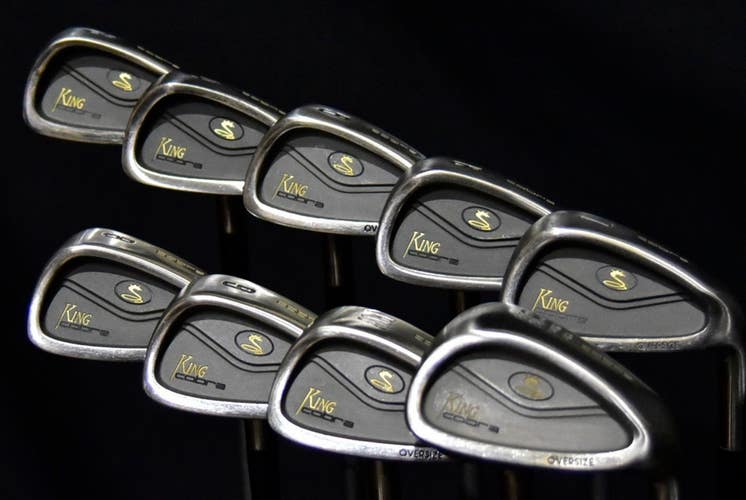 COBRA KING IRON SET 3-9 PW SW SHAFT: STIFF LENGTH: (5) 38.5 IN RIGHT HANDED