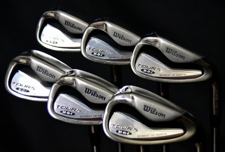 WILSON TOUR MOI IRON SET 5-9 PW LENGTH: (5) 38.5 IN RIGHT HANDED