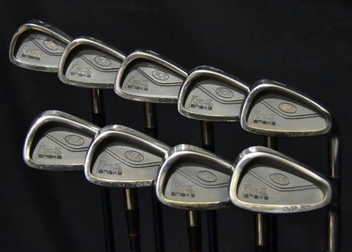 COBRA KING SNAKE IRON SET 2-9 PW SHAFT: REGULAR LENGT:(5) 38.5 IN RIGHT HANDED