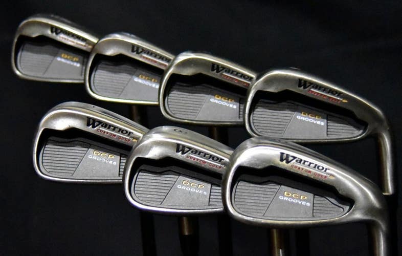 WARRIOR DCP IRON SET 3-9 SHAFT: STIFF LENGTH: (5) 37.5 IN RIGHT HANDED