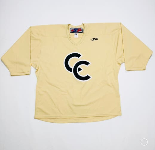 New Colorado College Practice Jersey-Tan-Size 56-#27
