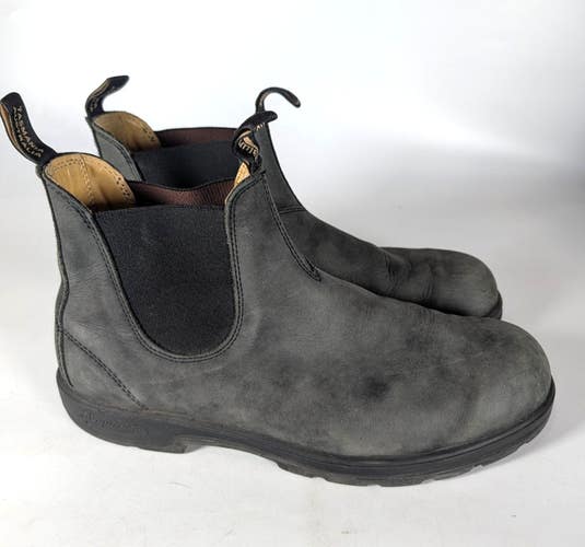 Blundstone Mens Size: 13 Classics Rustic Black (Dark Gray) Chelsea Boot Shoe