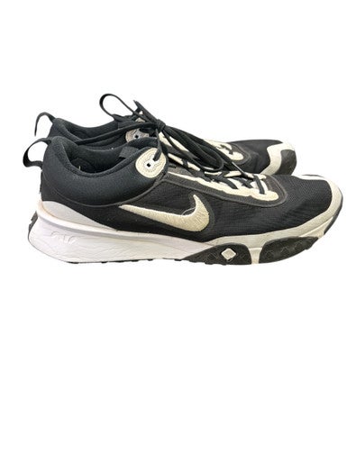 Used Nike NIKE AIR Running/X-Train Shoes M Black And White Senior 14 11862-S000094607