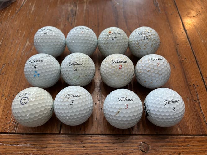 Titleist Pro V1 Balls 12 Pack (1 Dozen) (Used)