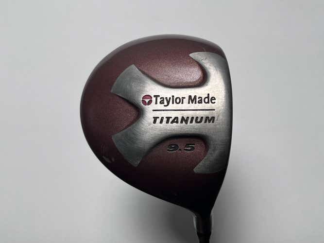 TaylorMade Ti Bubble Driver 9.5* Bubble S-90 Plus 90g Stiff Plus Graphite RH