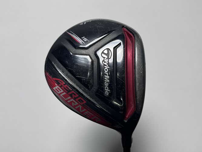 TaylorMade Aeroburner Black 3 Fairway Wood 15* Matrix Speed Rul-Z 60g Stiff RH