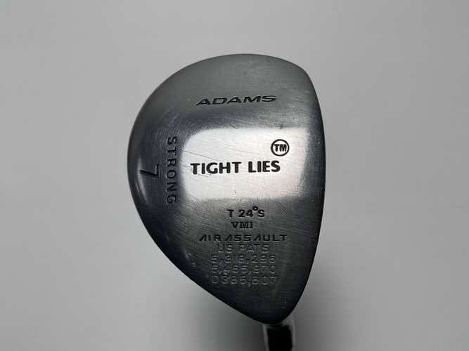Adams Tight Lies 1998 Strong 7 Fairway Wood 24.5* Regular Graphite Mens RH