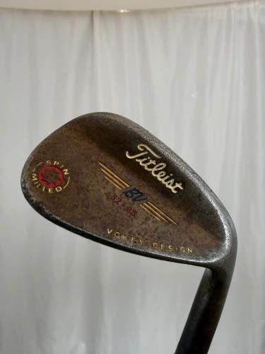 Titleist 2009 Vokey Spin Milled Oil Can Gap Wedge 52/8 DG Wedge Flex 35.75