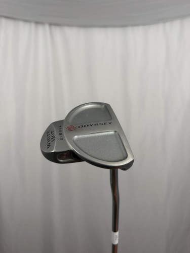Odyssey White Hot 2-Ball Putter 34.25 READ