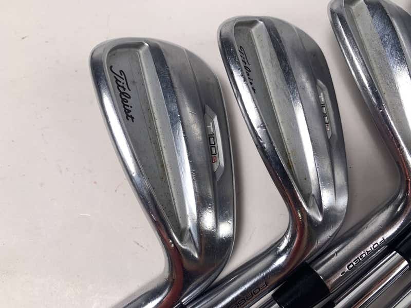 Titleist T100S 2021 Iron Set 6-PW Dynamic Gold S400 Tour Issue