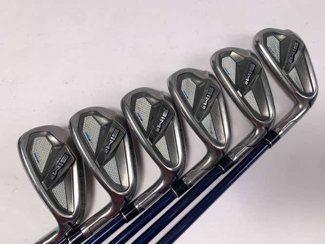 TaylorMade SIM2 MAX OS Iron Set 6-PW+GW Fujikura Ventus Blue 6-R Regular RH