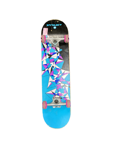 Used Airwalk AIRWALK Complete Skateboard Royal Blue Regular 11613-S000182327