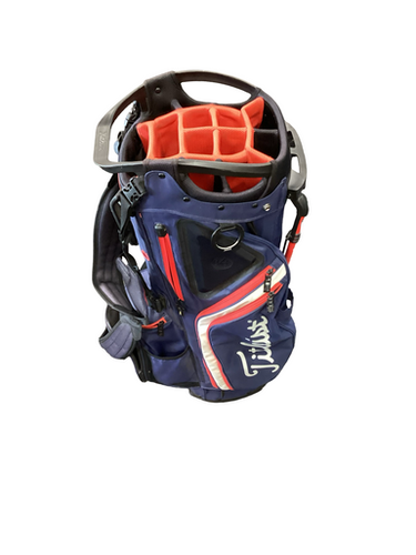 Used Titleist TITLEIST HYBRID 14 STAND BAG Mens Stand Bag Navy Blue 11613-S000182304