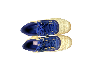 Used Under Armour BSBL BB/SB Cleats Royal Blue Junior 05 11613-S000182309