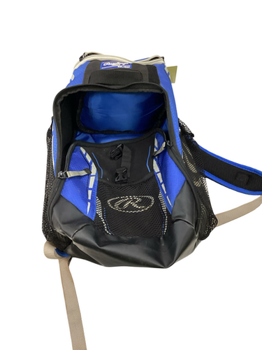 Used Rawlings BACKPACK BAG BB/SB Player Backpack Royal Blue 11613-S000182310