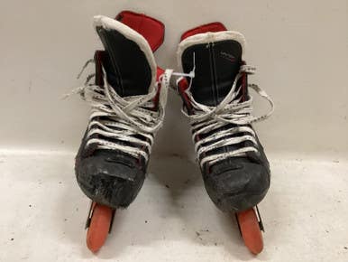 Used Bauer VAPOR XR300 Roller Hockey Skates Black Senior 5 11725-S000501982