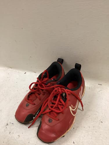 Used Nike TROUT BB/SB Cleats Red Junior 01.5 11725-S000501958