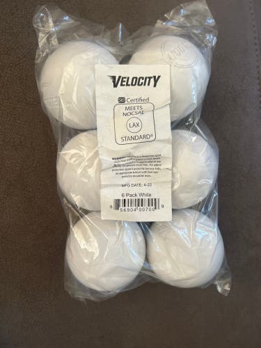 Lacrosse Ball 6 Pack (New)