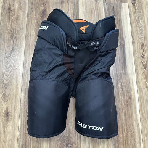 Easton Mako M3 Hockey Pants, Black Orange, Senior XL