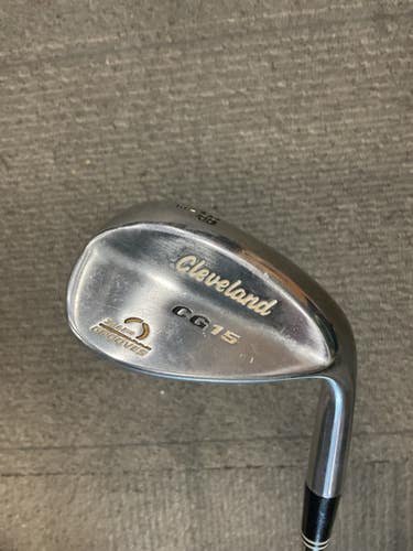 Used Cleveland CG15 ZIP GROOVES Golf Wedge Mens RH 58 Degree 11614-S000236662