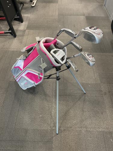 Used Top Flite 7 PIECE JUNIOR SET 9-12 YRS Jr Package Set RH Pink 7 Piece 11614-S000236637