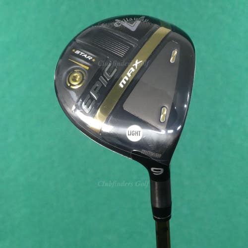 Callaway EPIC MAX Star Fairway 9 Wood UST Mamiya ATTAS 40-A Graphite Seniors &HC