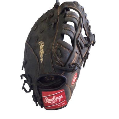 Used Rawlings RENEGADE RFBMB BB/SB First Base RH Throw Black 12 1/2" 11760-S000091697