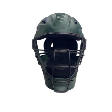 Used Easton ELITE X Catchers Helmet w/Mask Green LG 11760-S000091718