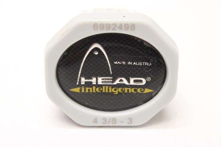 HEAD "INTELLIGENCE ERA" TENNIS RACQUET BUTTCAP. SIZE #3 (4 3/8) + STAPLES