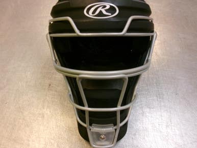 Used Rawlings HELMET Catchers Helmet w/Mask Black MD 11339-S000202211