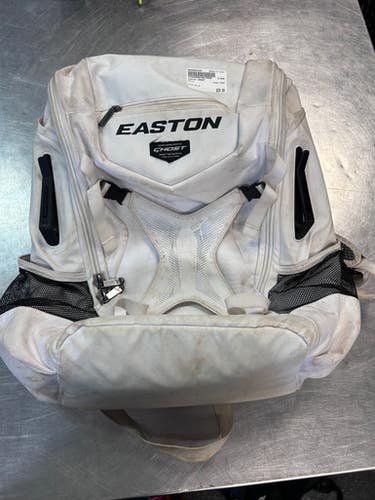 Used Easton GHOST BB/SB Player Backpack White 11868-S000069490