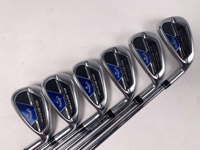 Callaway Big Bertha B21 Iron Set 5-PW KBS Max CT80 Regular Steel Mens RH