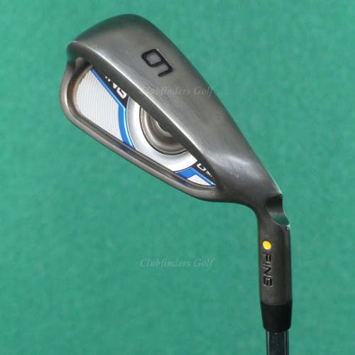 Ping G Max Yellow Dot Single 6 Iron CFS Distance Steel Regular