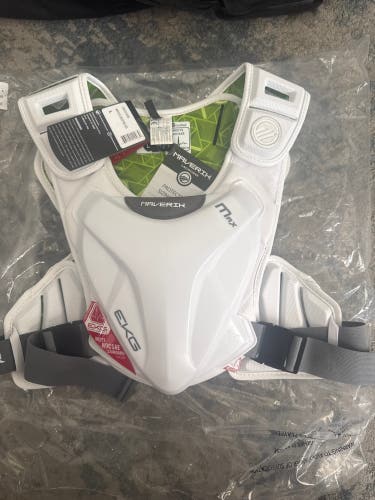 Large Adult Maverik MAX EKG Shoulder Pads (New)