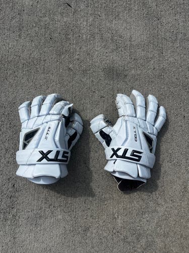 STX Cell IV Lacrosse Gloves (Used)