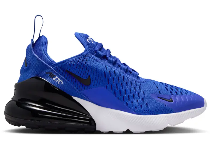 Size 6Y - Nike Air Max 270 Racer Blue White Black (GS) 943345-415