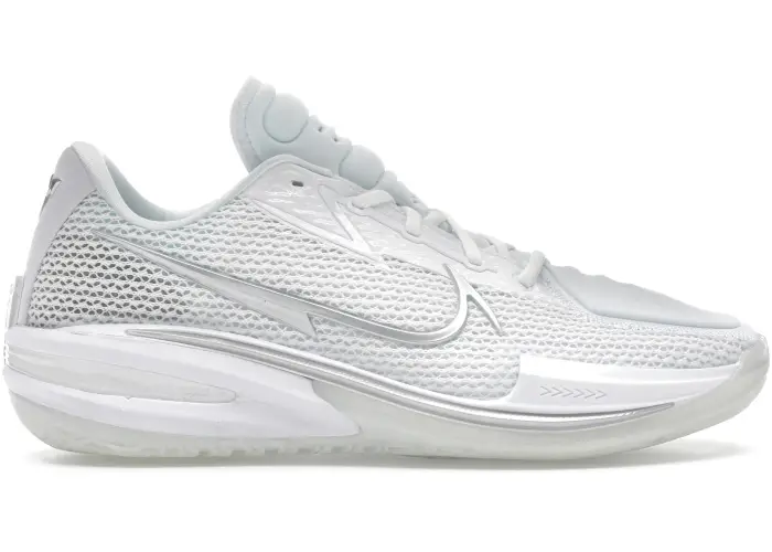 Size 4.5 - Nike Air Zoom GT Cut White Chrome cz0175-102