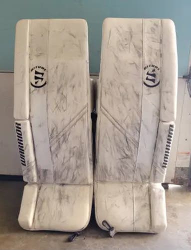 Warrior Ritual G5 Goalie Leg Pads (White / 33+1.5)