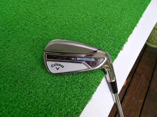 Callaway Paradym Ai Smoke 7-Iron Demo/Fitting Club w/ ELEVATE Stiff Flex Shaft