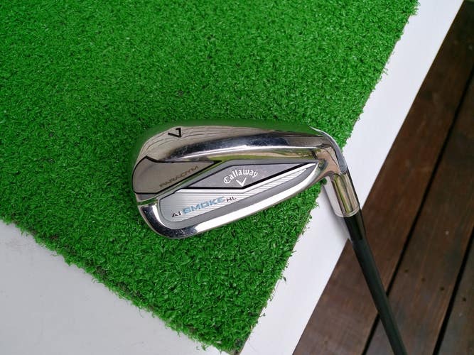 Callaway Paradym Ai Smoke HL 7-Iron Demo/Fitting Club w/ CYPHER 5.5 Regular Flex