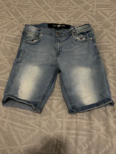 X-Ray Men’s Denim Jean Shorts Waist Size 34
